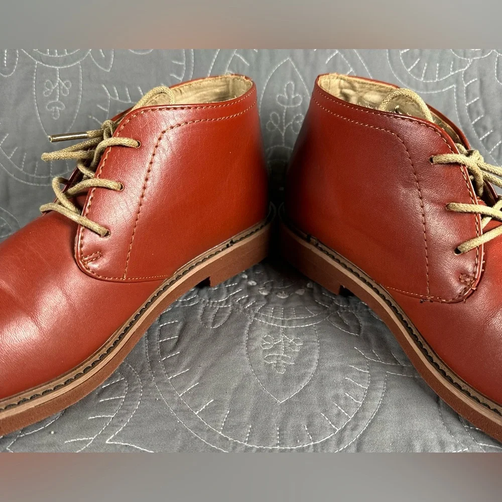 Deer Stags Ballard Big Boys Brown Lace Up Chukka Boots Size Big Boys 7